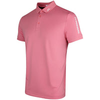 J.Lindeberg Golf Shirt - Tour Tech Slim Fit - Flamingo P. SS26