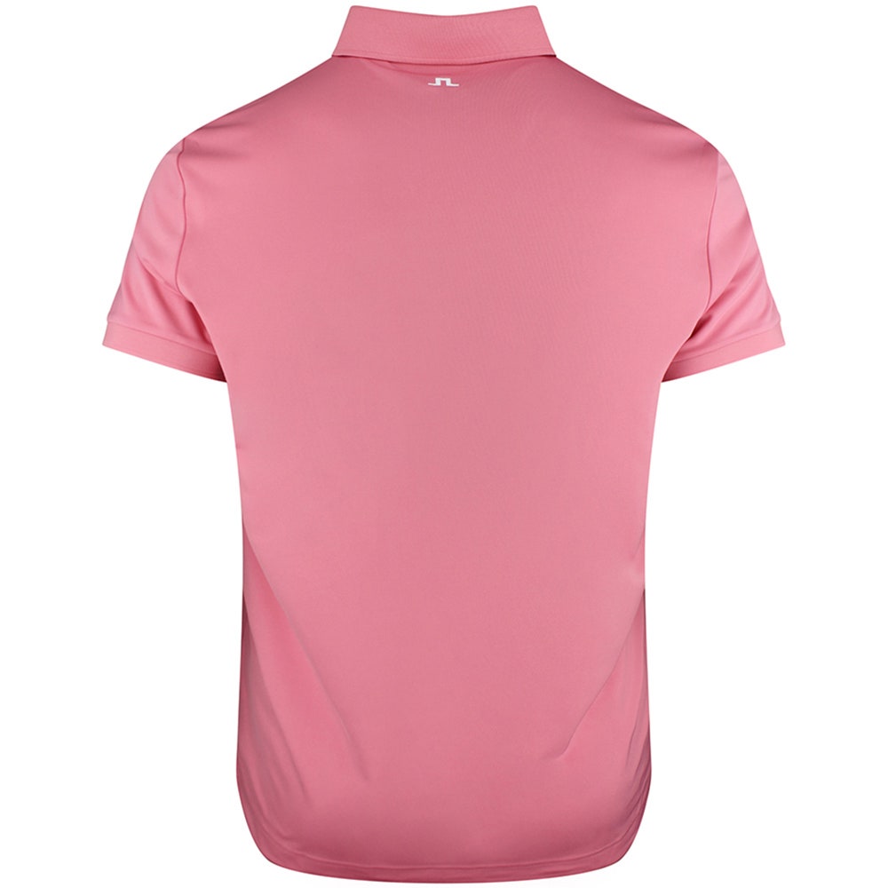 J.Lindeberg Golf Shirt - Tour Tech Slim Fit - Flamingo P. SS26