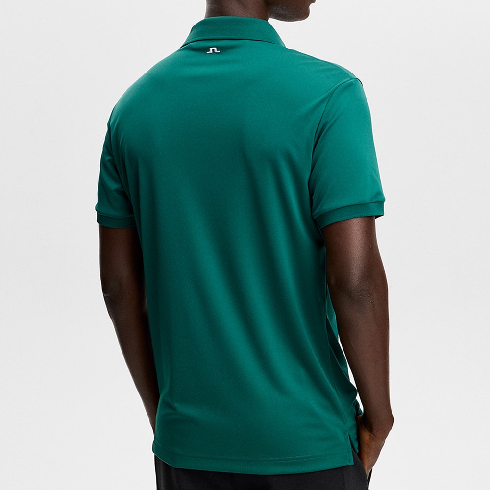 J.Lindeberg Golf Shirt - Tour Tech Slim Fit - Forest Biome AW26