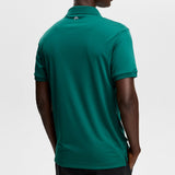 J.Lindeberg Golf Shirt - Tour Tech Slim Fit - Forest Biome AW26