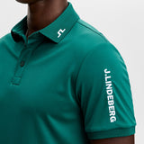 J.Lindeberg Golf Shirt - Tour Tech Slim Fit - Forest Biome AW26