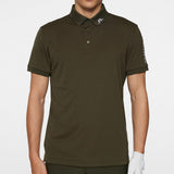 J.Lindeberg Golf Shirt - Tour Tech Slim Fit - Forest Green AW25