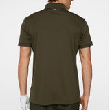 J.Lindeberg Golf Shirt - Tour Tech Slim Fit - Forest Green AW25