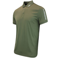 J.Lindeberg Golf Shirt - Tour Tech Slim Fit - Forest Green AW25