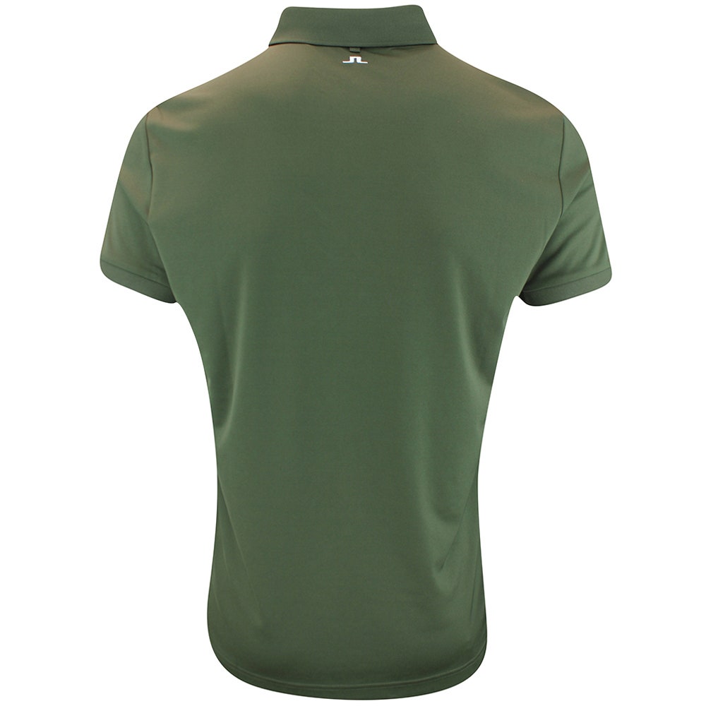 J.Lindeberg Golf Shirt - Tour Tech Slim Fit - Forest Green AW25