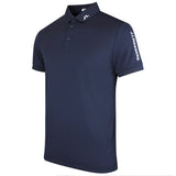 J.Lindeberg Golf Shirt - Tour Tech Slim Fit - JL Navy SS26