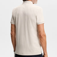 J.Lindeberg Golf Shirt - Tour Tech Slim Fit - Moonbeam SS26