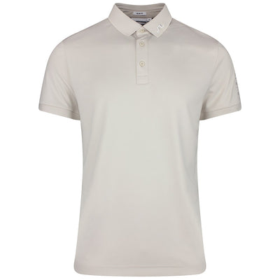 J.Lindeberg Golf Shirt - Tour Tech Slim Fit - Moonbeam SS26