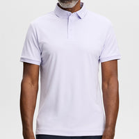 J.Lindeberg Golf Shirt - Tour Tech Slim Fit - Purple Heather AW26