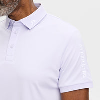 J.Lindeberg Golf Shirt - Tour Tech Slim Fit - Purple Heather AW26