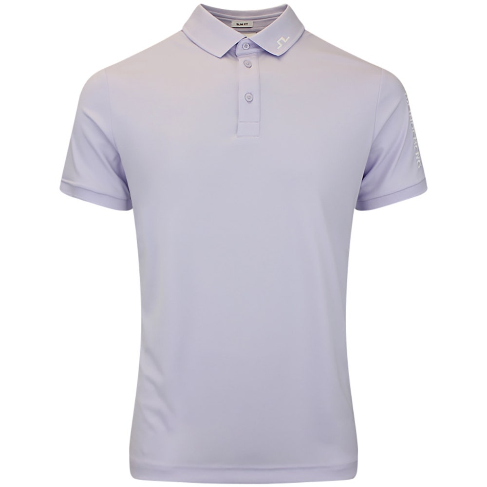 J.Lindeberg Golf Shirt - Tour Tech Slim Fit - Purple Heather AW26