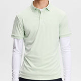 J.Lindeberg Golf Shirt - Tour Tech Slim Fit - Subtle Green AW26