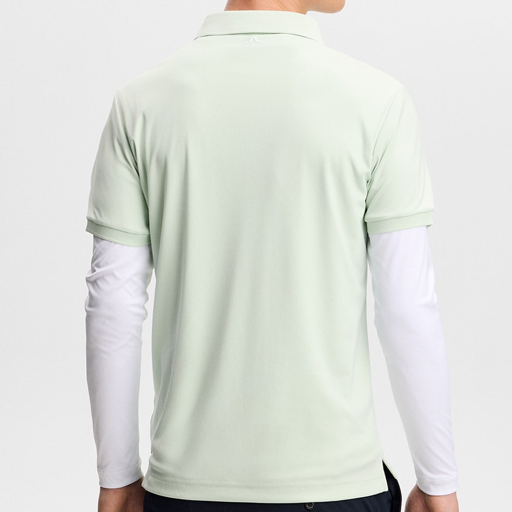 J.Lindeberg Golf Shirt - Tour Tech Slim Fit - Subtle Green AW26