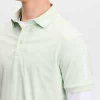J.Lindeberg Golf Shirt - Tour Tech Slim Fit - Subtle Green AW26