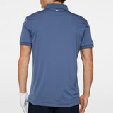 J.Lindeberg Golf Shirt - Tour Tech Slim Fit - Vintage Indigo AW25