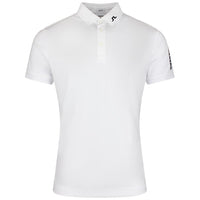 J.Lindeberg Golf Shirt - Tour Tech Slim Fit - White SS26