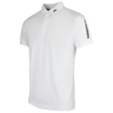 J.Lindeberg Golf Shirt - Tour Tech Slim Fit - White SS26