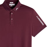 J.Lindeberg Golf Shirt - Tour Tech Slim Fit - Winetasting AW26