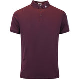 J.Lindeberg Golf Shirt - Tour Tech Slim Fit - Winetasting AW26