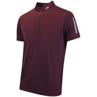 J.Lindeberg Golf Shirt - Tour Tech Slim Fit - Winetasting AW26