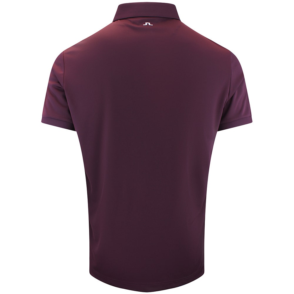 J.Lindeberg Golf Shirt - Tour Tech Slim Fit - Winetasting AW26