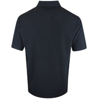 J.Lindeberg Golf Shirt - Trond Regular Fit Pique - Black SS26
