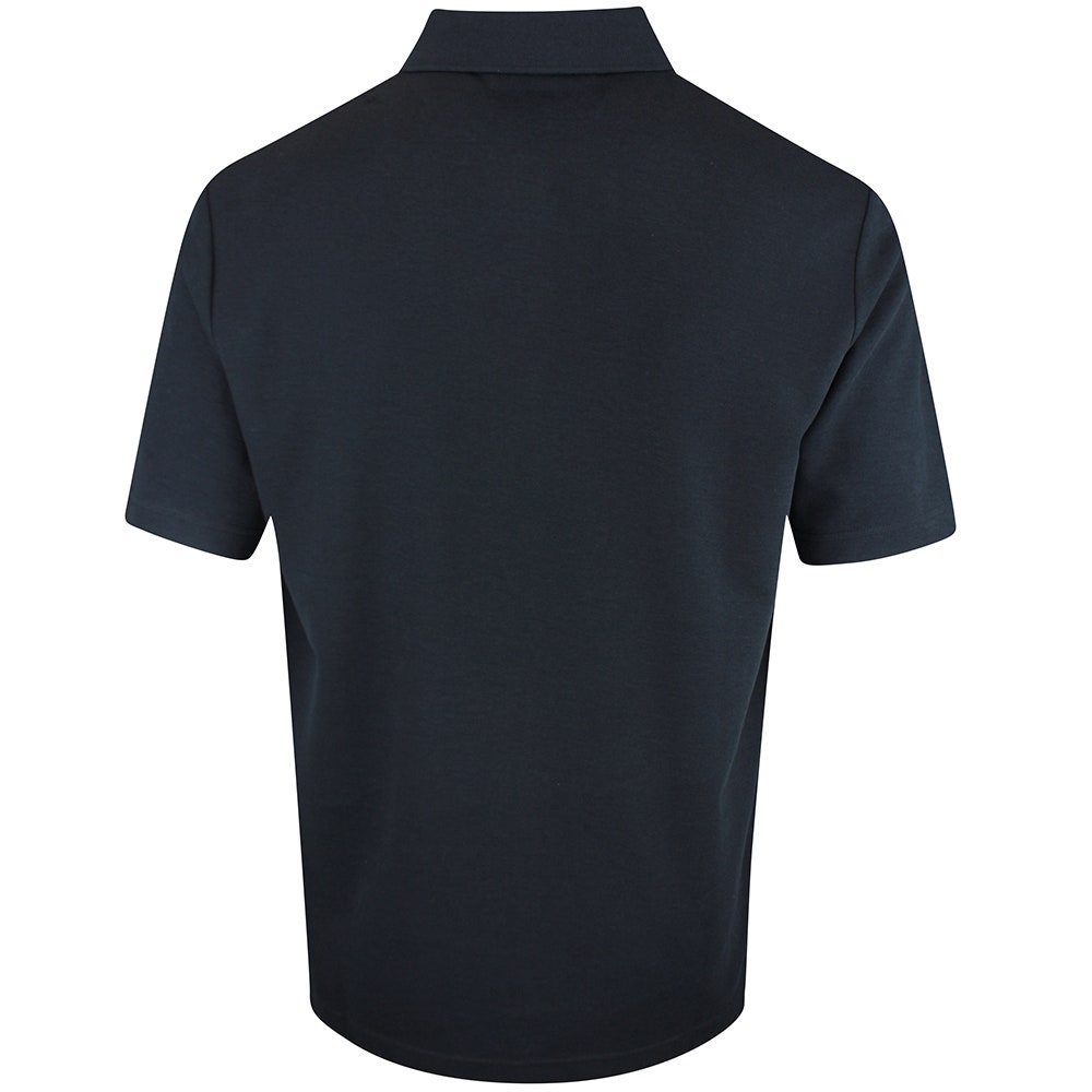 J.Lindeberg Golf Shirt - Trond Regular Fit Pique - Black SS26