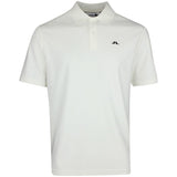 J.Lindeberg Golf Shirt - Trond Regular Fit Pique - Warm White SS26