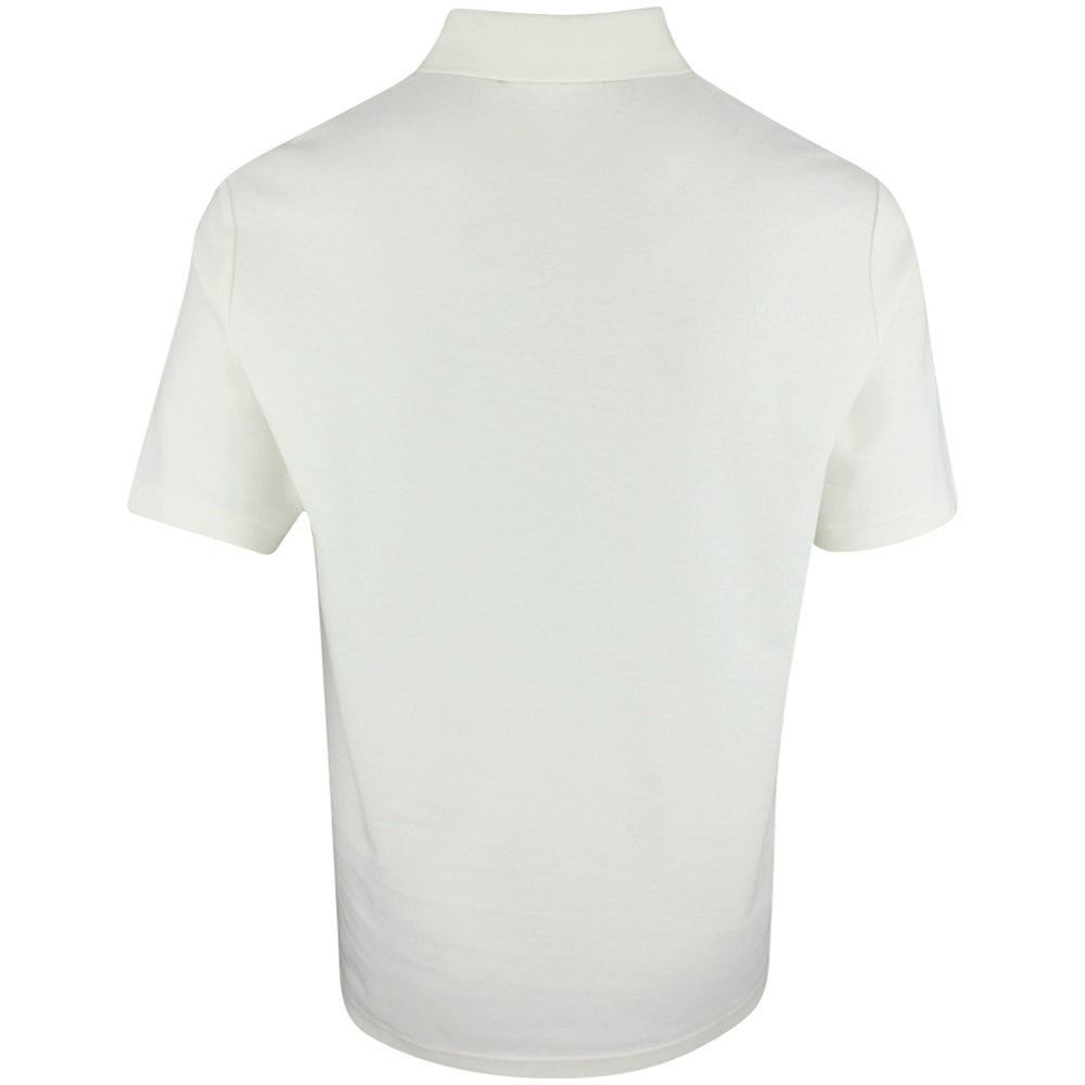 J.Lindeberg Golf Shirt - Trond Regular Fit Pique - Warm White SS26