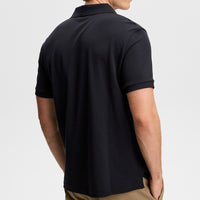 J.Lindeberg Golf Shirt - Verse Pique Reg. Fit - Black AW26
