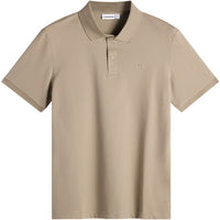 J.Lindeberg Golf Shirt - Verse Pique Reg. Fit - Brindle AW26