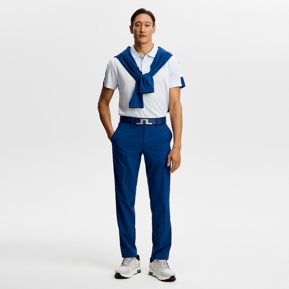 J.Lindeberg Golf Shirt - Viggo Regular Fit - Skywriting SH26