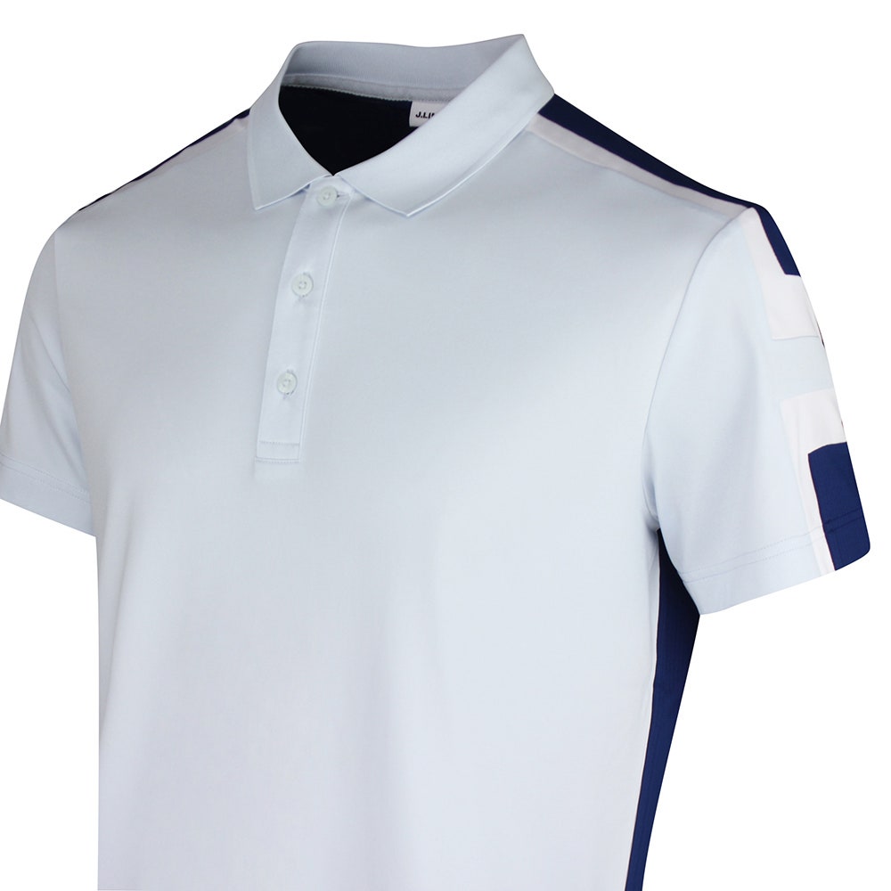 J.Lindeberg Golf Shirt - Viggo Regular Fit - Skywriting SH26