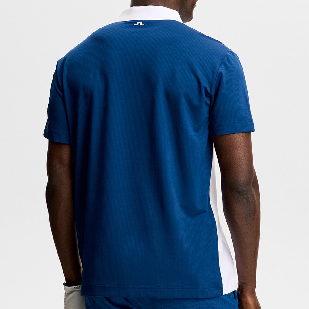 J.Lindeberg Golf Shirt - Viggo Regular Fit - White SH26