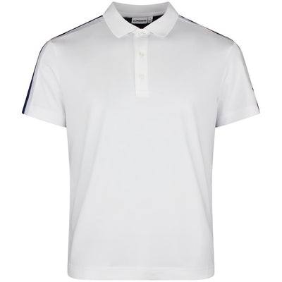 J.Lindeberg Golf Shirt - Viggo Regular Fit - White SH26