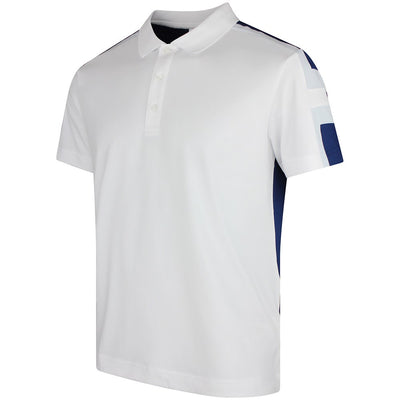 J.Lindeberg Golf Shirt - Viggo Regular Fit - White SH26