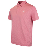 J.Lindeberg Golf Shirt - Wilhelm Regular Fit - Flamingo Plume SS26