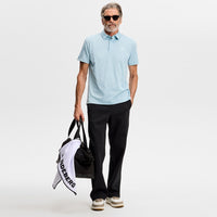 J.Lindeberg Golf Shirt - Wilhelm Regular Fit - Forget-Me-Not SS26