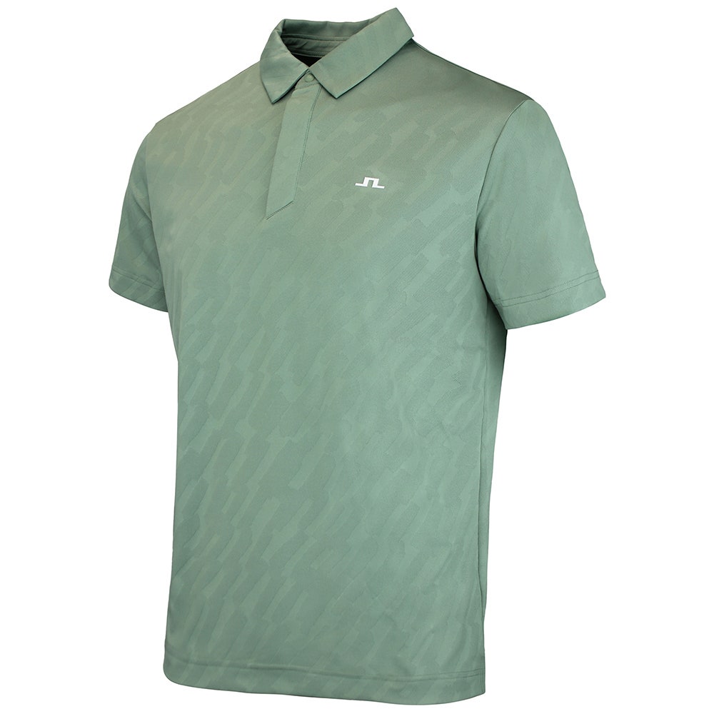 J.Lindeberg Golf Shirt - Wilhelm Regular Fit - Hedge Green SS26