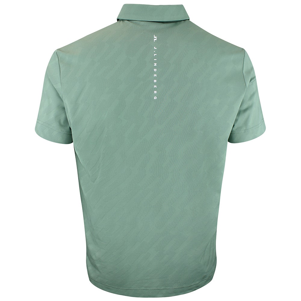 J.Lindeberg Golf Shirt - Wilhelm Regular Fit - Hedge Green SS26