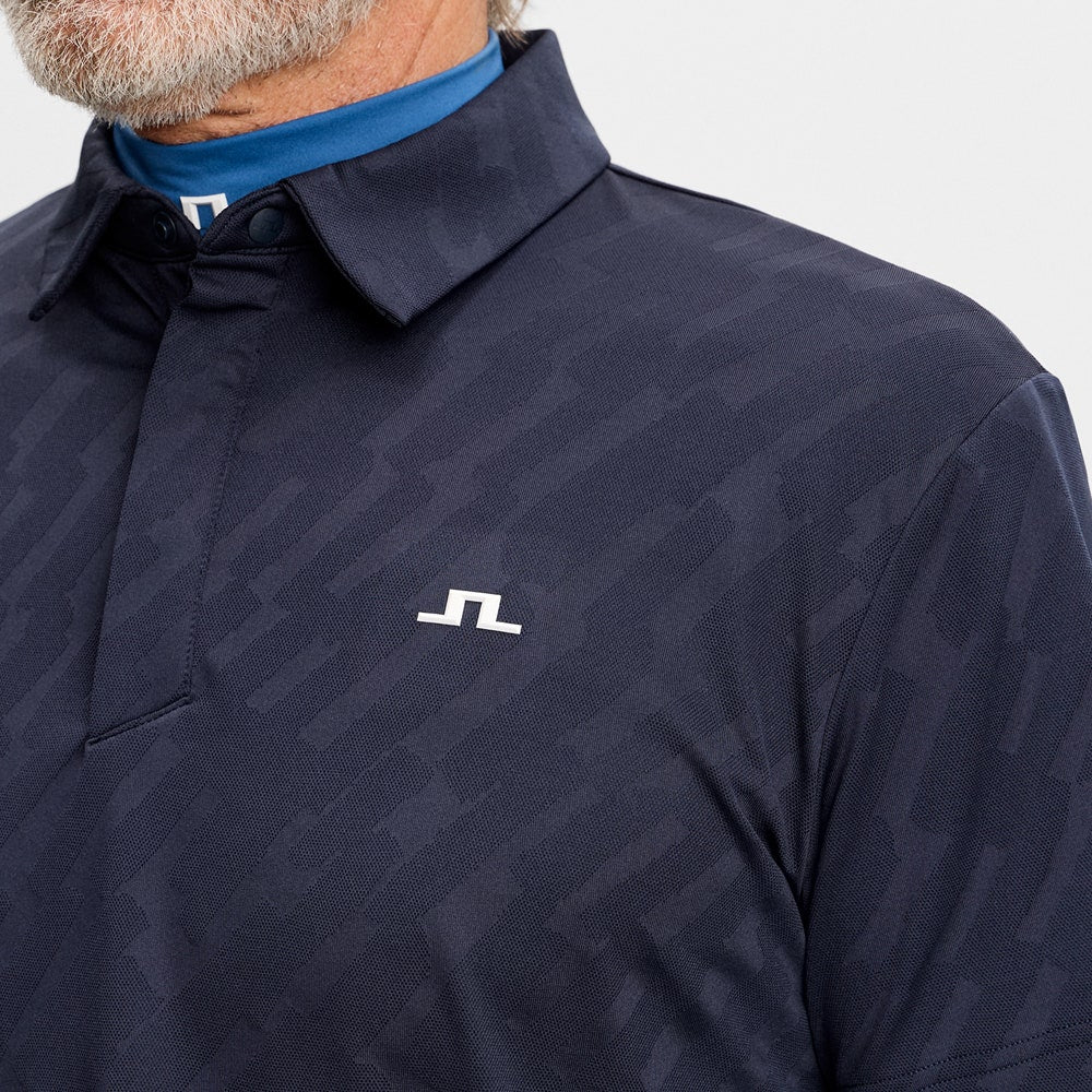 J.Lindeberg Golf Shirt - Wilhelm Regular Fit - JL Navy SS26