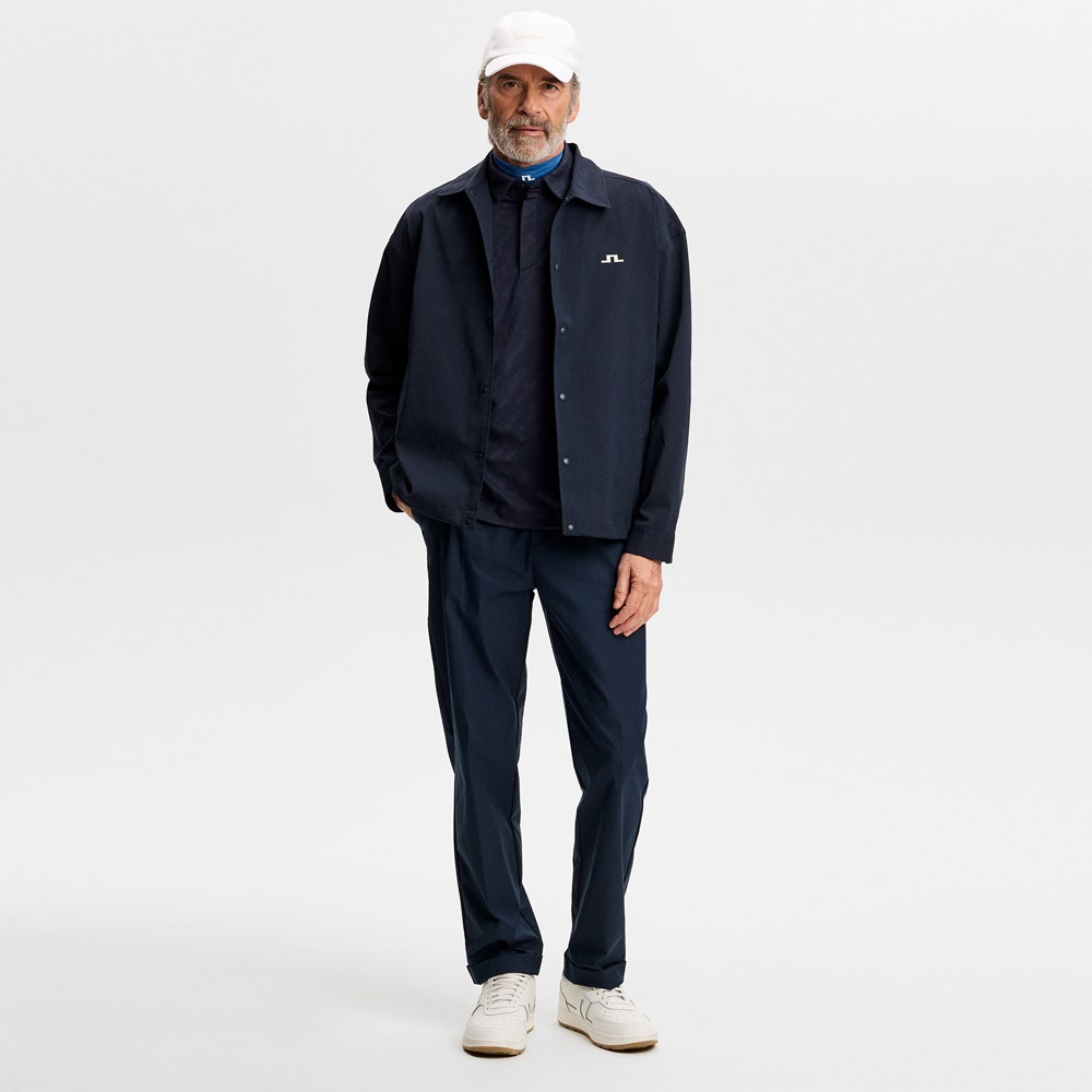 J.Lindeberg Golf Shirt - Wilhelm Regular Fit - JL Navy SS26