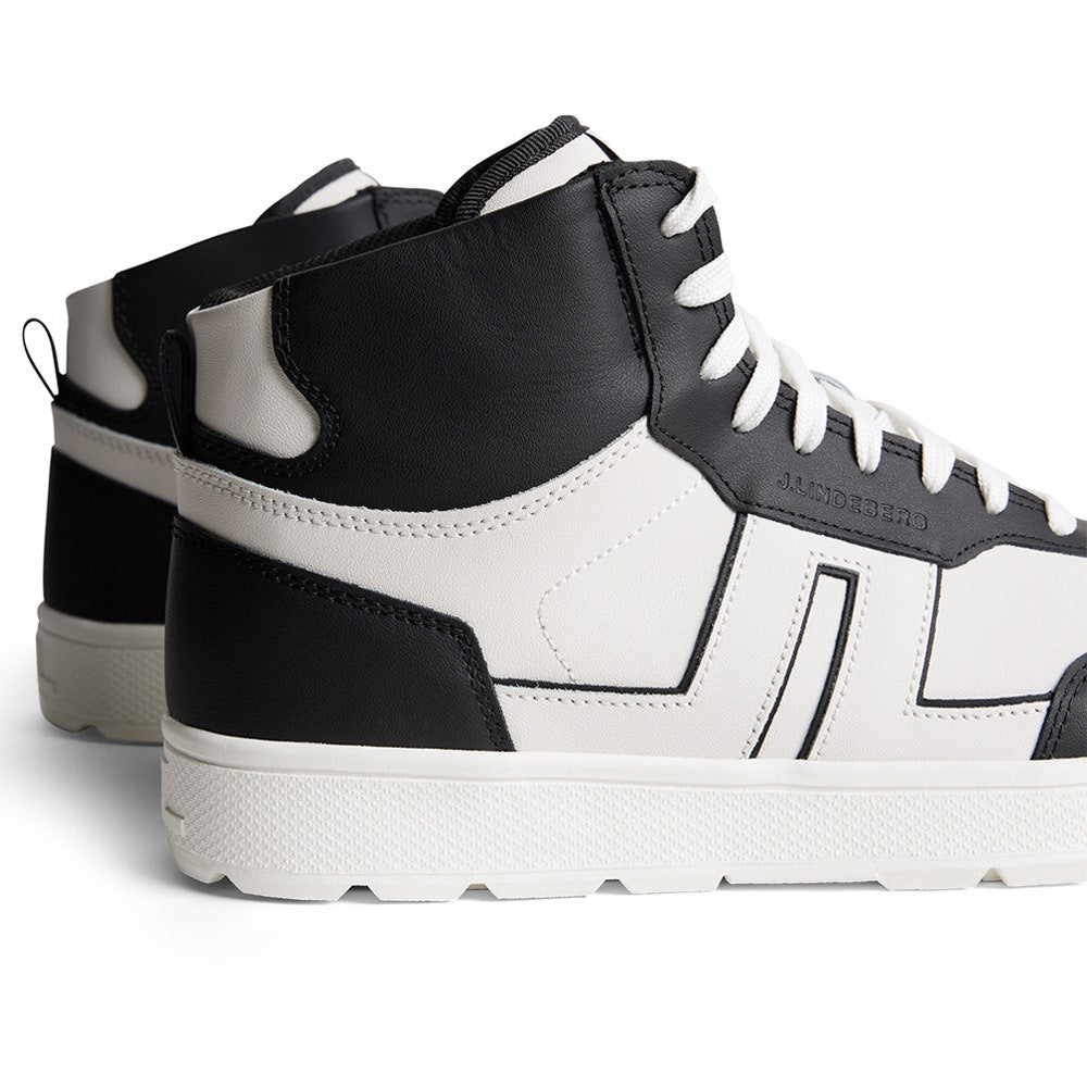 J.Lindeberg Golf Shoes - Ace High Top - Black SS25
