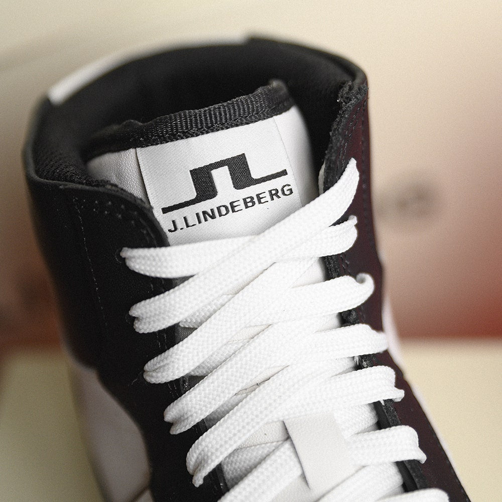 J.Lindeberg Golf Shoes - Ace High Top - Black SS25