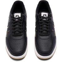 J.Lindeberg Golf Shoes - Ace Low-Top Spikeless - Black AW26
