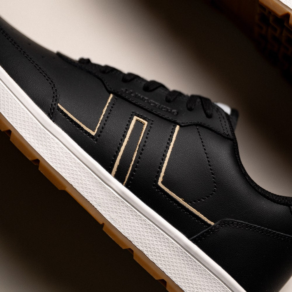 J.Lindeberg Golf Shoes - Ace Low-Top Spikeless - Black AW26