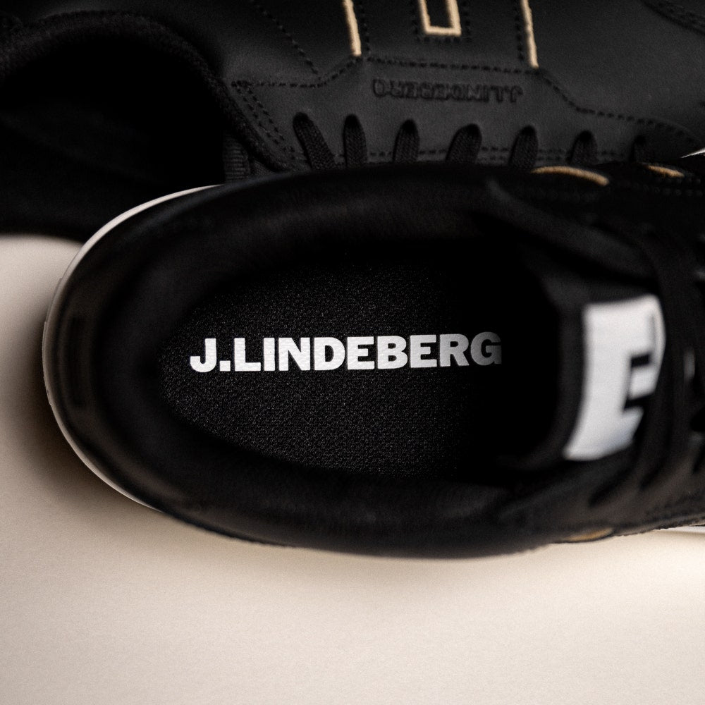 J.Lindeberg Golf Shoes - Ace Low-Top Spikeless - Black AW26