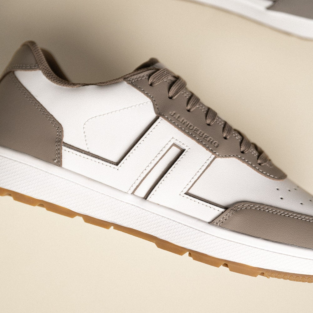 J.Lindeberg Golf Shoes - Ace Low-Top Spikeless - Brindle SS26