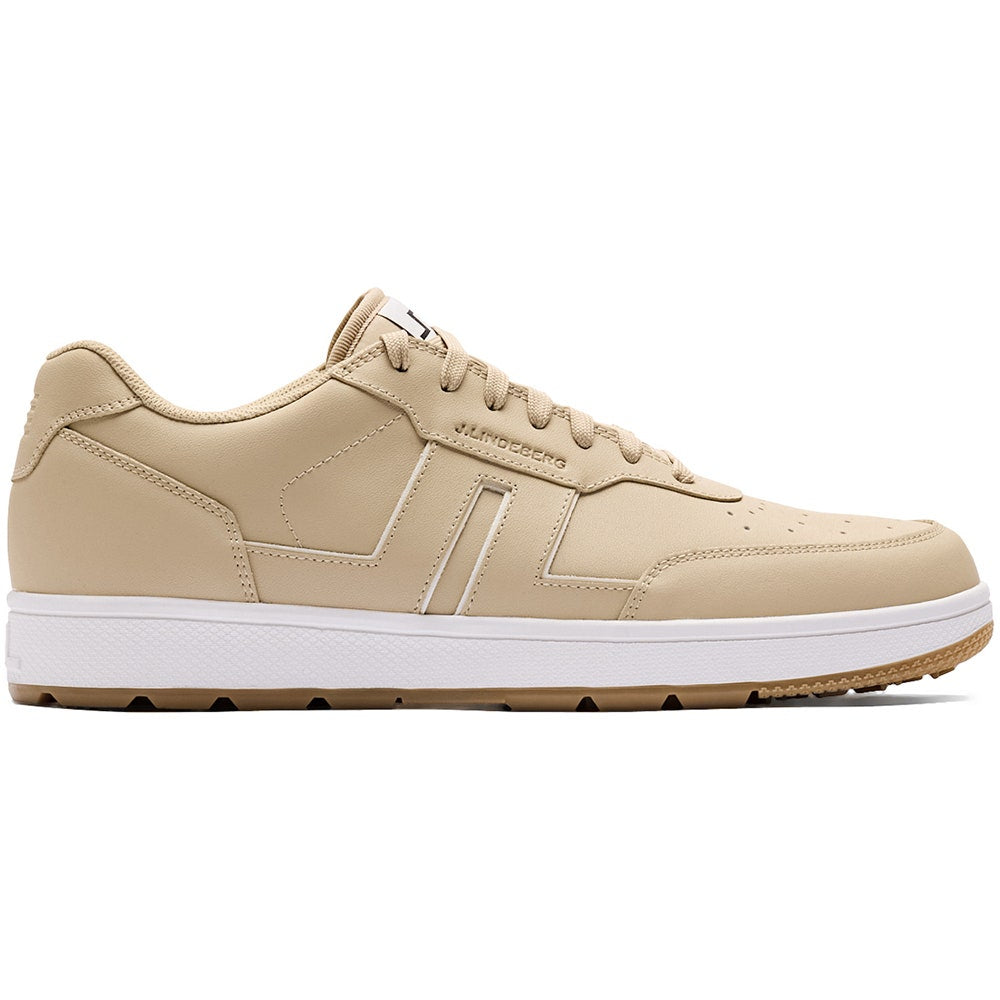 J.Lindeberg Golf Shoes - Ace Low-Top Spikeless - Pale Khaki AW26