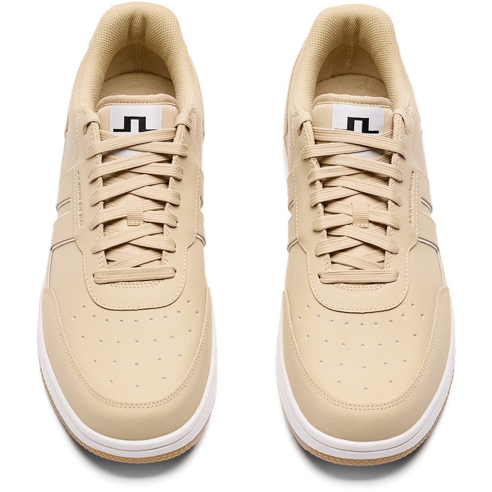 J.Lindeberg Golf Shoes - Ace Low-Top Spikeless - Pale Khaki AW26